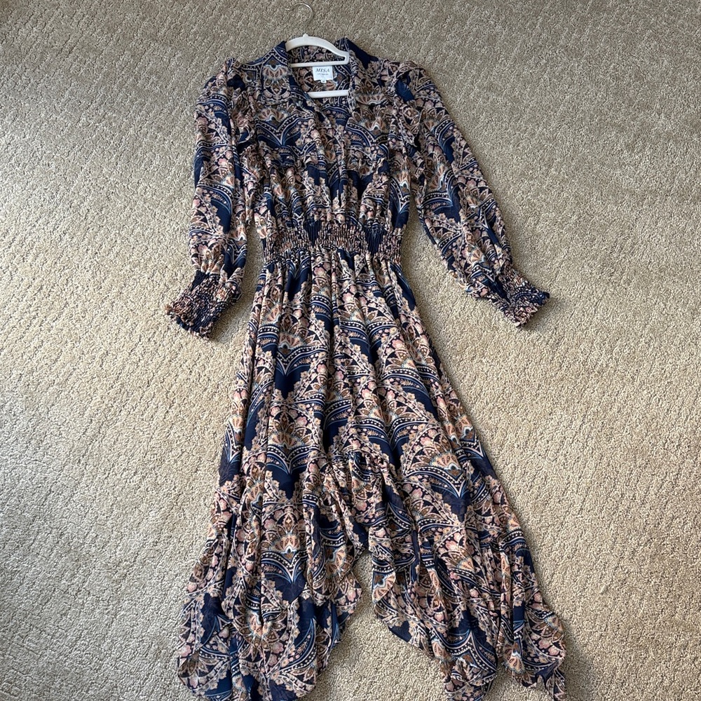 MISA los angels a symmetrical dress size Med